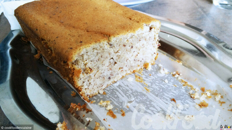 L'intérieur du gâteau