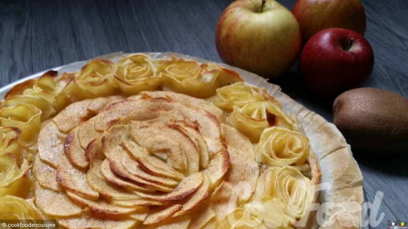 tarte pomme kiwi