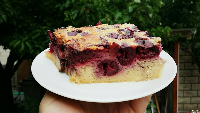 Clafoutis cerises amande